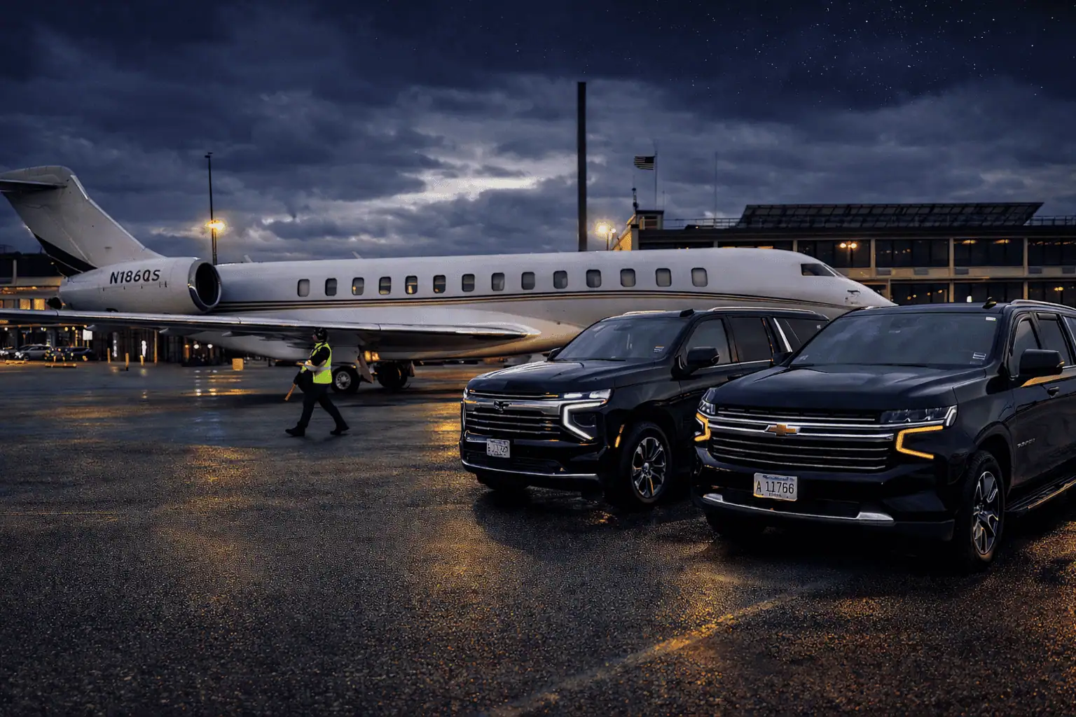 White Stretch Limousine Service